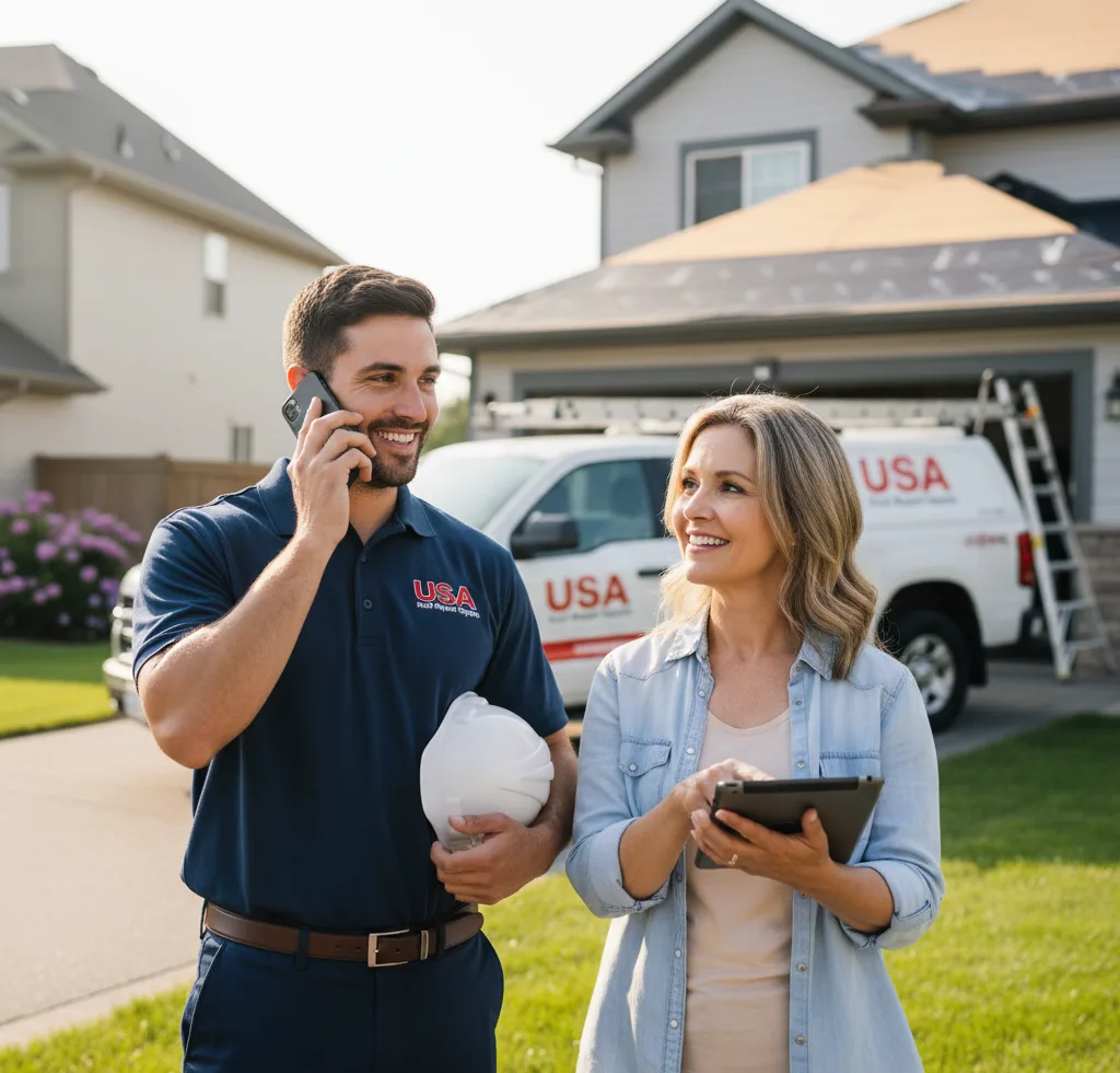 USA Roof Repair Experts customer support in Sammamish